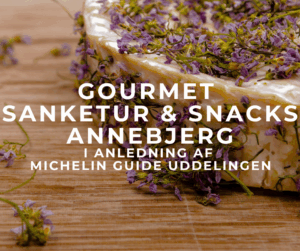 sanketur og snacks gourmet annebjerg i anledning af michelin guide uddeling