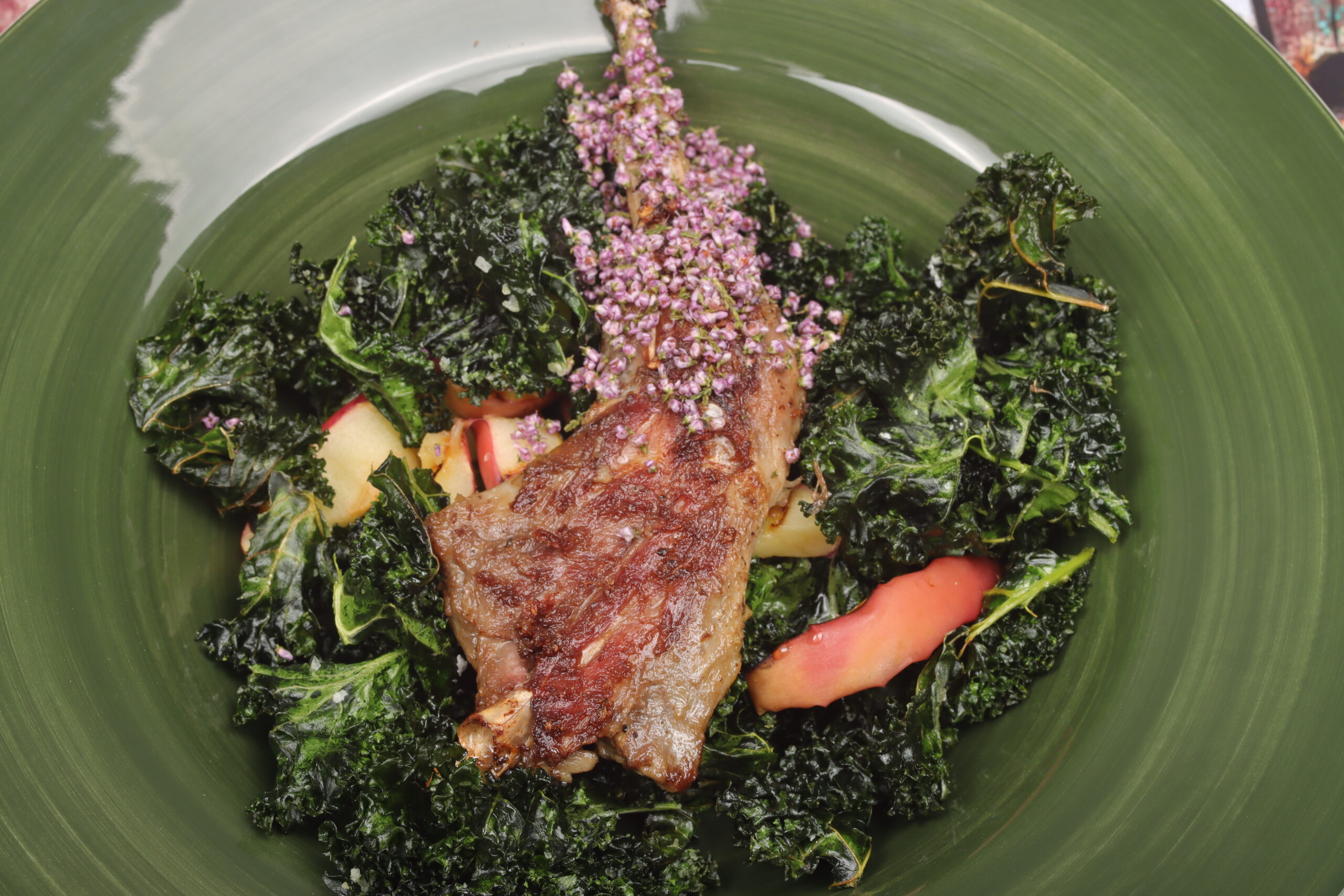 and med kål og æbler hos sanketure