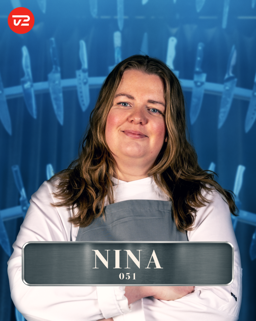 100 knive på tv2 deltager Nina portræt billede